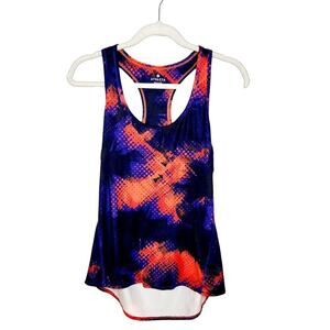 Athleta Red &‎ Blue & Black Cloudlight Women's Tank Size Small